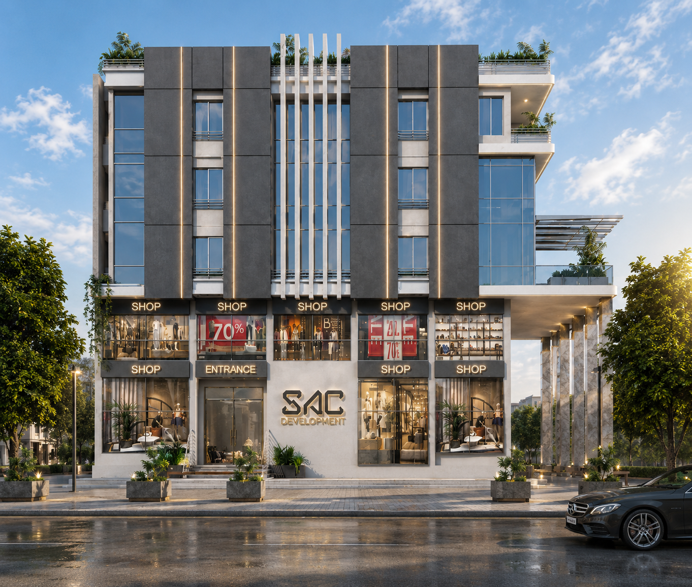 Centro mixed-use development